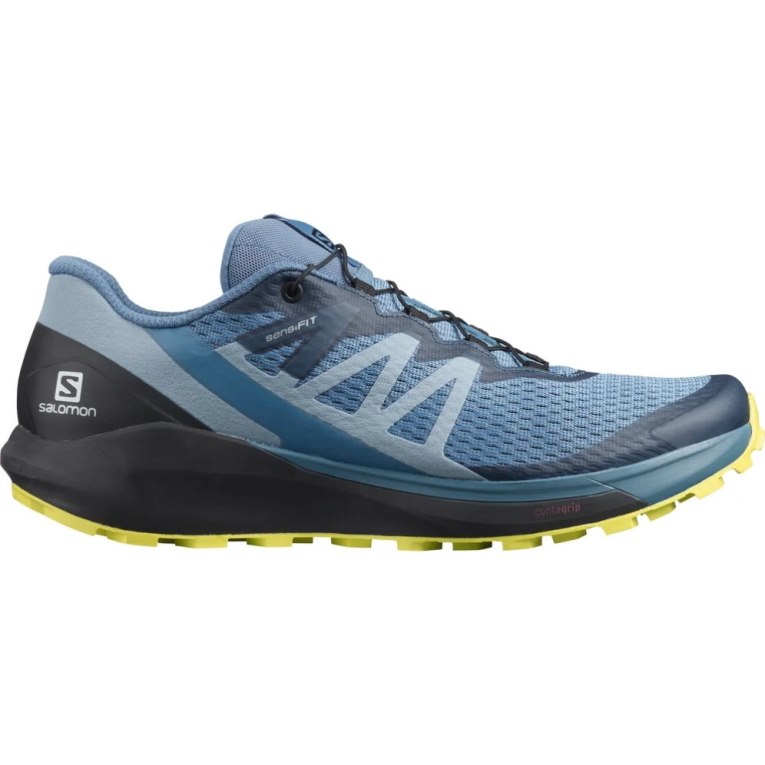 Tenis Para Trail Running Salomon Sense Ride 4 Hombre Azules | MX AJDU951